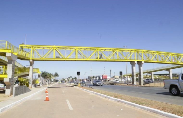 Passarelas que salvam vidas em Valparaíso de Goiás