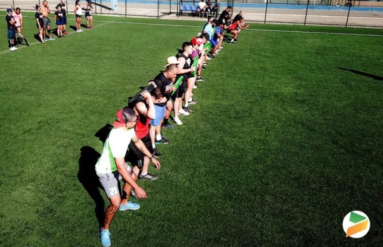 AULÃO DE CROSSFIT MOVIMENTA PRATICANTES NO CENTRO POLIESPOTIVO DO CÉU AZUL
