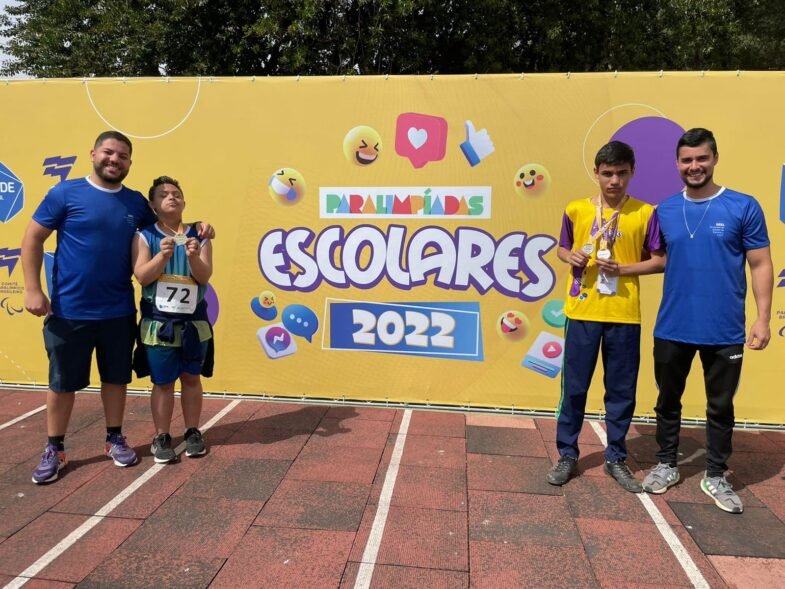 ESTUDANTES DA REDE MUNICIPAL DE ENSINO DE VALPARAÍSO CONQUISTARAM MEDALHAS NAS PARALIMPÍADAS ESCOLARES 2022