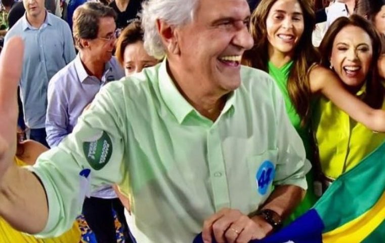 Ronaldo Caiado lidera com 46% das intenções de voto para governador, diz Paraná Pesquisas