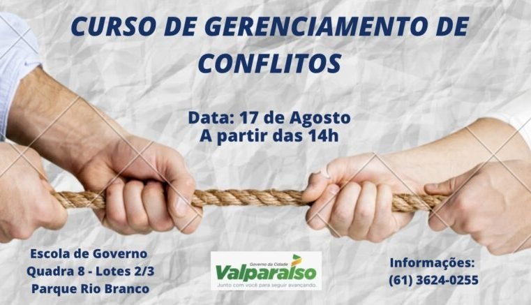 ESCOLA DE GOVERNO ABRE NOVA TURMA PARA CURSO DE GERENCIAMENTO DE CONFLITOS