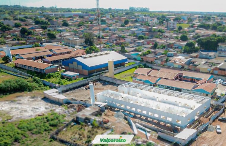 CONSTRUÇÃO DA NOVA SEDE DA ESCOLA MUNICIPAL MÔNICA DE FÁTIMA PESSOA ESTÁ EM ANDAMENTO
