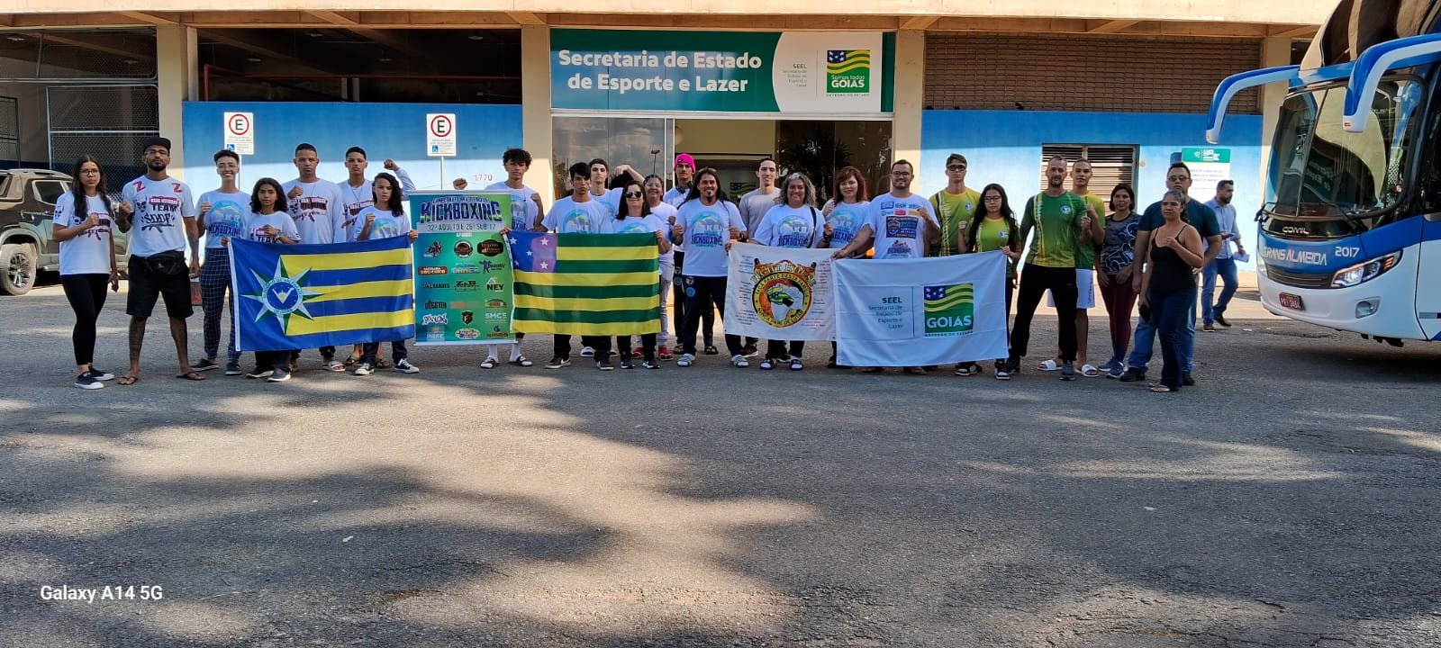 ATLETAS DE VALPARAÍSO DE GOIÁS COMPÕEM A DELEGAÇÃO GOIANA DE KICKBOXING NO BRASILEIRÃO 2023