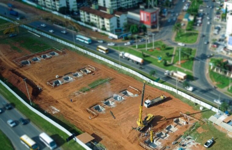 OBRAS DE CONSTRUÇÃO DE VIADUTO NA BR-040 SEGUEM AVANÇANDO EM RITMO ACELERADO