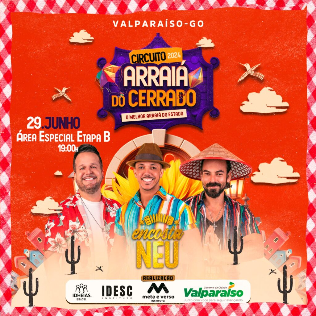 VEM AÍ O CIRCUITO ARRAIÁ DO CERRADO